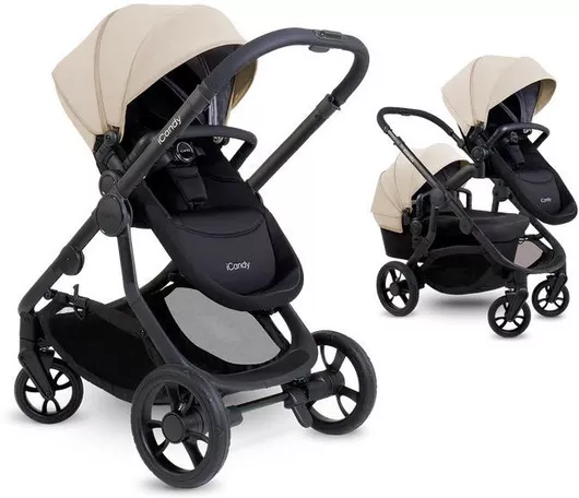 iCandy Orange 4 Ρυθμιζόμενο Καρότσι Μωρού 2 σε 1 Kατάλληλο για Nεογέννητο Latte 12.3kg IC2964