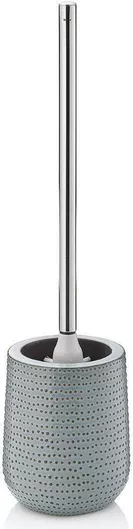 Πιγκάλ Μπάνιου Dots 23603 Φ11,5x46cm Grey-brown Kela Ατσάλι Κεραμικό