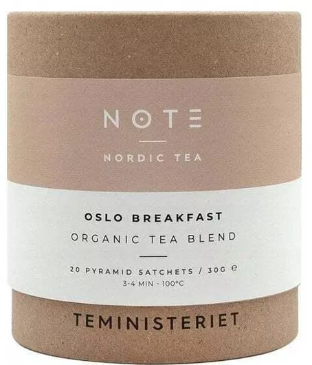 Teministeriet Note Oslo Breakfast Organic Tea 20 Bags