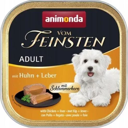 Animonda Υγρή Τροφή Σκύλων με Κοτόπουλο & Συκώτι 150gr