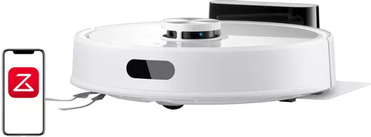 Roborock Q7 TF Σκούπα Ρομπότ για Σκούπισμα & Σφουγγάρισμα με Wi-Fi Λευκό