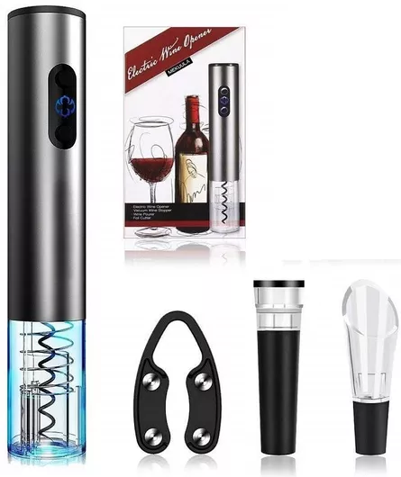 Ηλεκτρικό Ανοιχτήρι Κρασιού Τιρμπουσόν Electric Wine Opener Οεμ