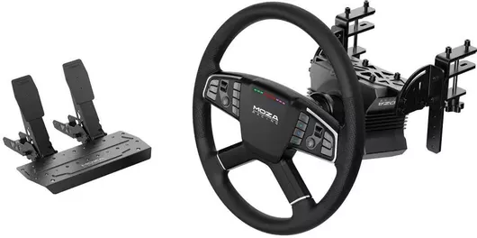Moza Racing R5 Bundle Τιμονιέρα με Πετάλια για PC