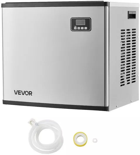 Vevor Παγομηχανή με Ημερήσια Παραγωγή 249.5kg Χωρίς Αποθήκη