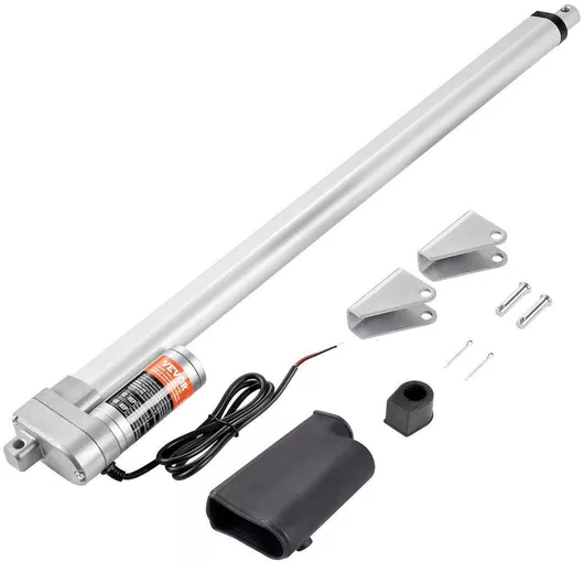 Vevor Linear Actuator 12v 20 Inch Ip65 Waterproof Actuator 660lbs/3000n 0 19"/s