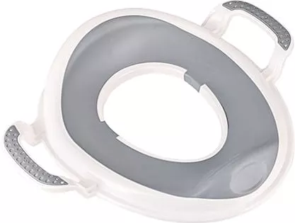 Παιδικό Κάθισμα Τουαλέτας με Πλαϊνά Χερούλια Γκρι