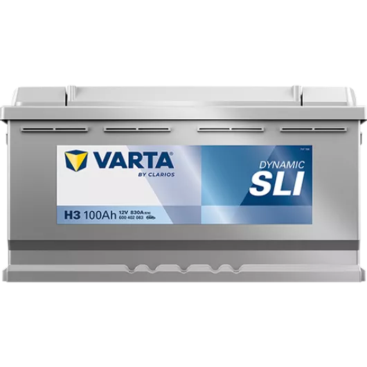Varta H3 Μπαταρία 12V 100Ah 830Α (ΕΝ) DYNAMIC SLI