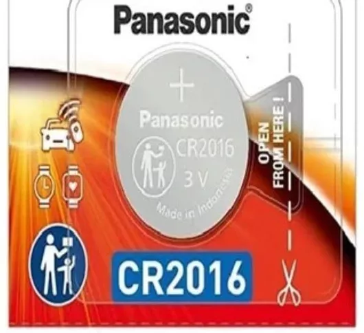 Panasonic CR2016 Μπαταρίες Ρολογιών Λιθίου 3V