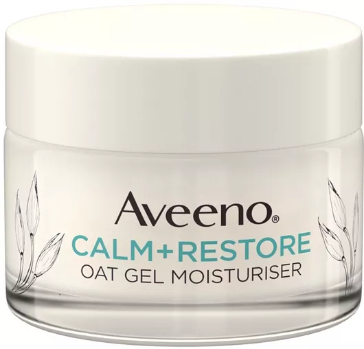 Aveeno Calm+ Restore 48ωρο Ενυδατικό Gel Προσώπου με Πρεβιοτικά 50ml