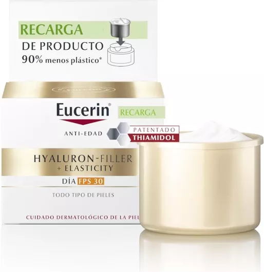 Eucerin Hyaluron Filler + Elasticity Refill Ενυδατική Κρέμα Προσώπου Ημέρας με SPF30 50ml