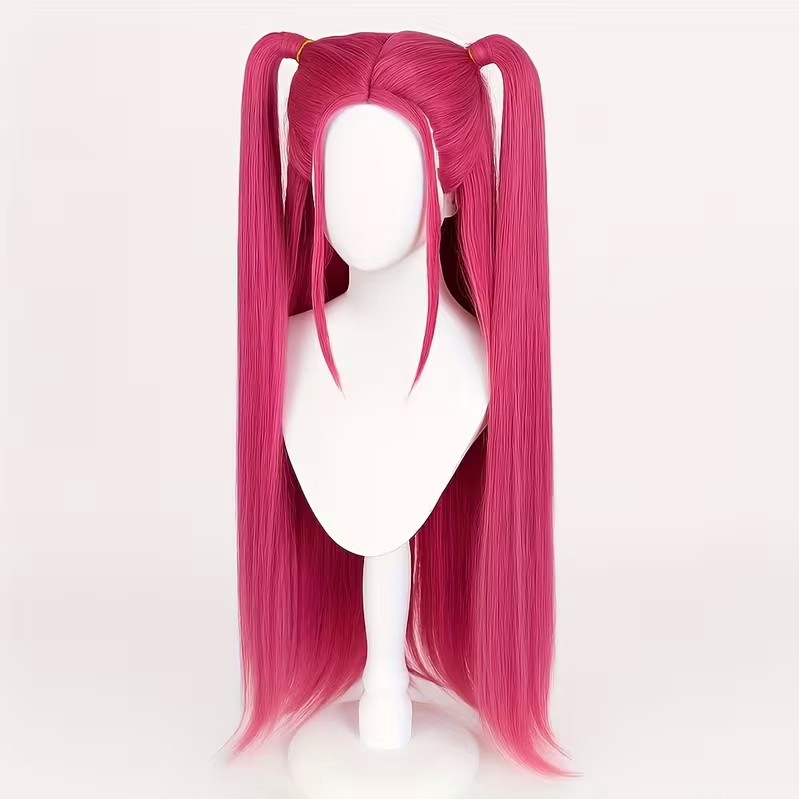 Alice Party Αποκριάτικη Περούκα Παιδική KPop Demon Hunters Mira Ίσια Φούξια