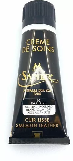 Saphir Médaille D' Creme De Soins 75ml Neutral 02 Σετ Περιποίησης Παπουτσιών Υποδημάτων Απόχρωση Neutral 02