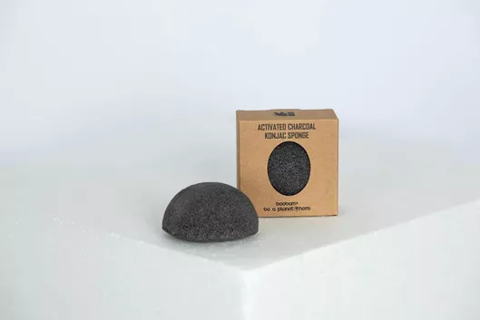 Boobam Sponge Konjac Σφουγγάρι Γκρι 1τμχ