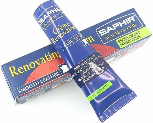 Saphir Crème Rénovatrice 25 Ml Color 84 Lilac Κρέμα Επαναχρωματισμού & Αναδόμησης Δερμάτινων Ειδών Απόχρωση Lilac 84