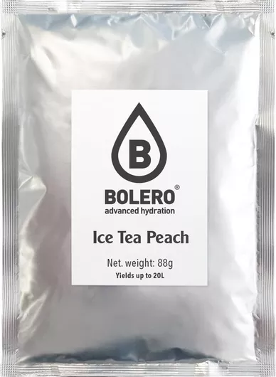 Bolero Advanced Hydration Ice Tea Ροδάκινο σε Σκόνη Χωρίς Ανθρακικό & Ζάχαρη I001784 88gr
