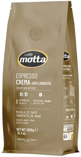 Καφές Espresso Motta Espresso Crema 1000g Κόκκους