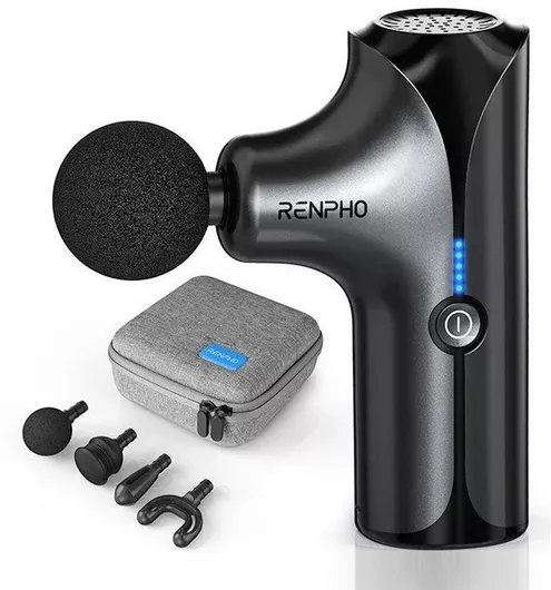 Renpho Πιστόλι Μασάζ για το Σώμα με Δόνηση Μαύρο
