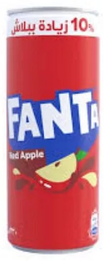 Fanta Red Apple Αναψυκτικό με Ανθρακικό σε Κουτί 26-1385 355ml