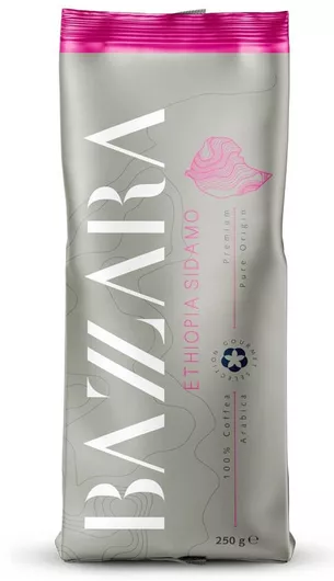 Καφές Espresso Bazzara Pure Origin Ethiopia Sidamo 250g Κόκκους
