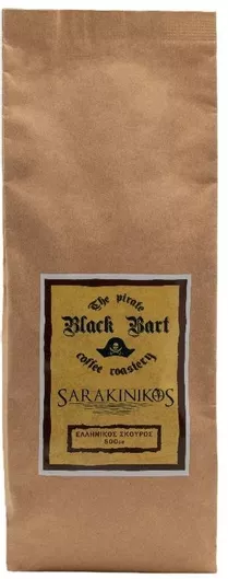 Black Bart Coffee Ελληνικός Καφές Sarakinikos Σκούρος Αλεσμένος 500gr