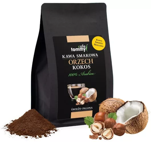 Καφές Φίλτρου Tommy Cafe Καρύδα Φουντούκι 250g Αλεσμένος