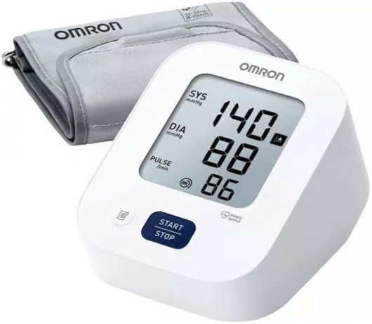 Omron M2 Essential Ηλεκτρονικό Πιεσόμετρο Μπράτσου Λευκό