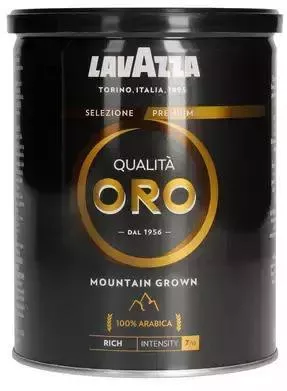 Lavazza Καφές Espresso Arabica Oro Mountain Grown Αλεσμένος Μέτρια 250gr
