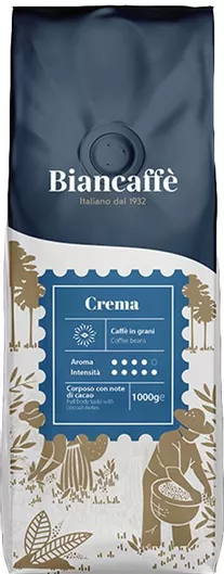 Καφές Espresso Biancaffe Crema 1000g Κόκκους