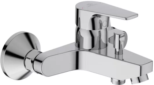 Ideal Standard Cerafine-D Αναμεικτική Μπαταρία Μπανιέρας Ασημί