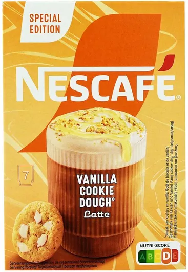 Nestle Στιγμιαίος Καφές Nescafe Vanilla Cookie vanilla cookie dough ,7 Φακελάκια