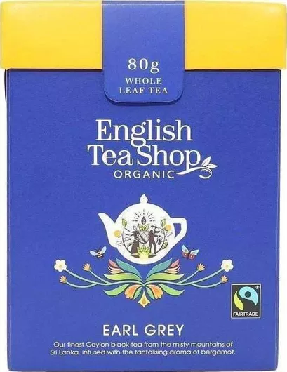English Tea Shop Earl Grey Τσάι Βιολογικό Προϊόν 80gr
