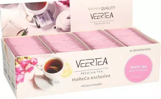 Veertea Λευκό Τσάι 100 Φακελάκια 2gr