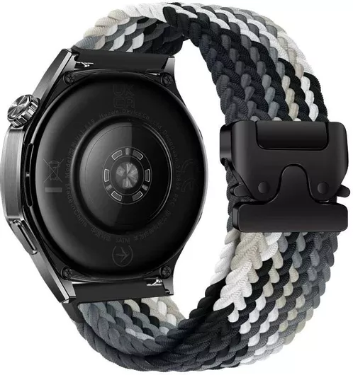 Easy Click A1UNB0236BC-20 Λουράκι Ρολογιού Υφασμάτινο Μαύρο 20mm