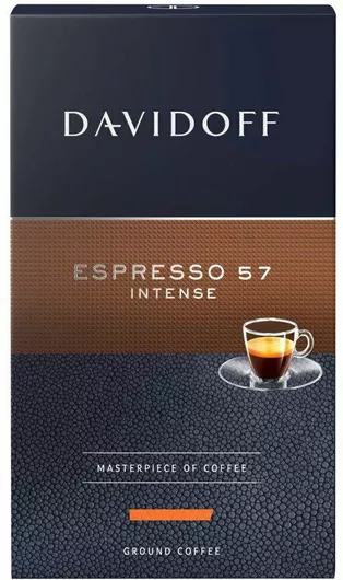 Davidoff Καφές Espresso Arabica 57 Intense Αλεσμένος 250gr