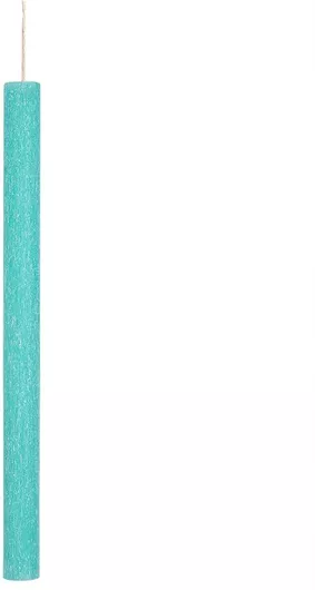 Πασχαλινή Λαμπάδα Στρογγυλή Αρωματική & Χειροποίητη 28.5cm. Πράσινο