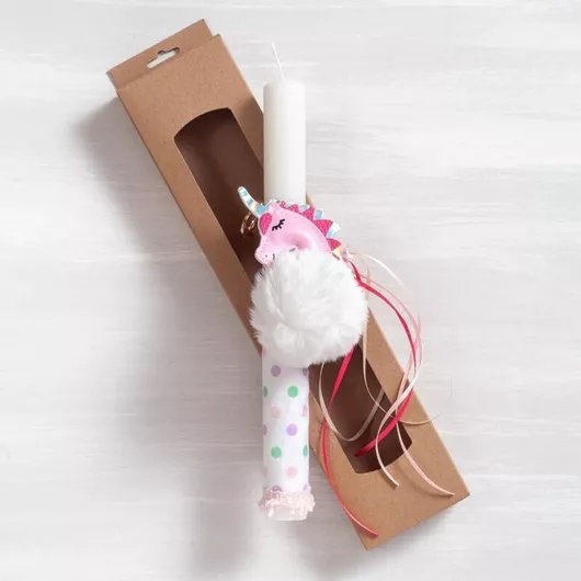 Πασχαλινή Λαμπάδα Μονόκερος 02467