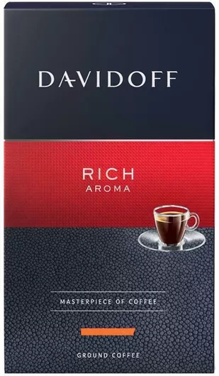 Davidoff Καφές Espresso Arabica Rich Aroma Αλεσμένος 250gr