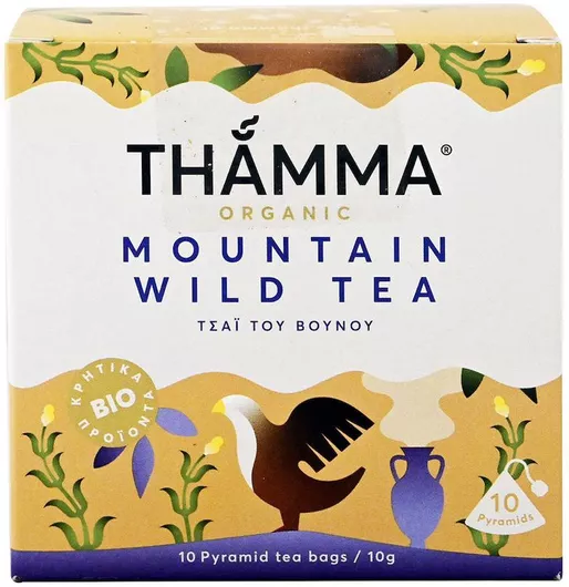 Thamma Organic Τσάι του Βουνού 10 Φακελάκια