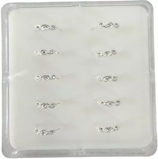 Ro-Ro Accessories Σκουλαρίκι Κρικάκι ΜύτηςΑσήμι