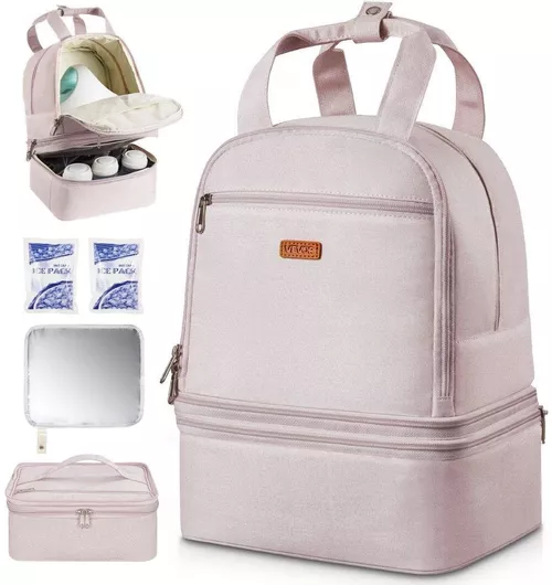 Vevor Τσάντα-Αλλαξιέρα Ώμου/Χειρός Ροζ 27x24x34cm