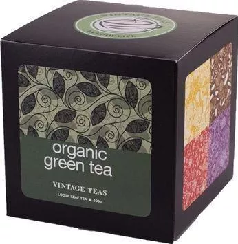 Vintage Teas Πράσινο Τσάι Βιολογικό Προϊόν 100gr