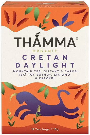 Thamma Organic Τσάι του Βουνού Βιολογικό Προϊόν Cretan Daylight 10 Φακελάκια