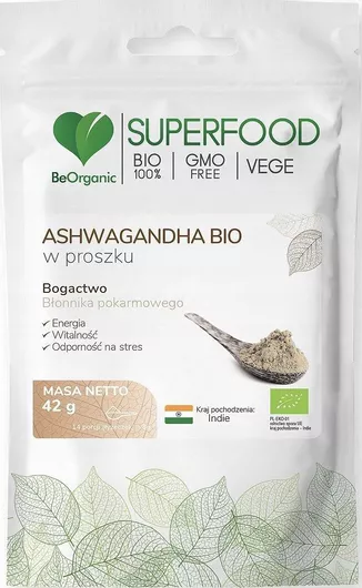 Beorganic Bio Ashwagandha σε Σκόνη 42gr
