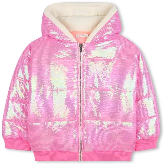 Billieblush Παιδικό Casual Μπουφάν Ροζ U21374-473