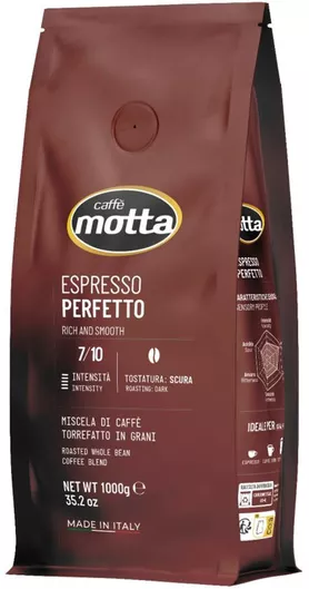 Καφές Espresso Motta Espresso Perfetto 1000g Κόκκους