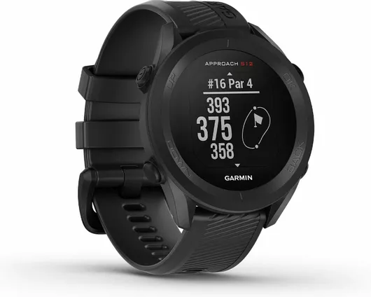 Garmin Approach S12 Smartwatch (Μαύρο)