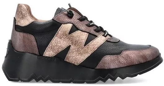 Wonders Γυναικεία Sneakers Μαύρο