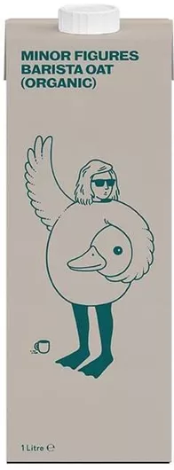 Minor Figures Βιολογικό Προϊόν Φυτικό Γάλα Βρώμης Χωρίς Προσθήκη Ζάχαρης 1000ml