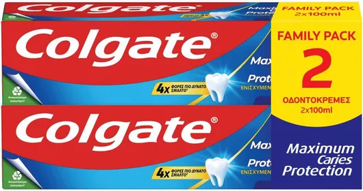 Colgate Οδοντόκρεμα κατά της Τερηδόνας 2x100ml
