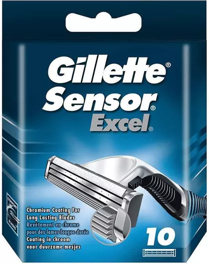Gillette Excel Ανταλλακτικές Κεφαλές με Λεπίδες Λιπαντική Ταινία